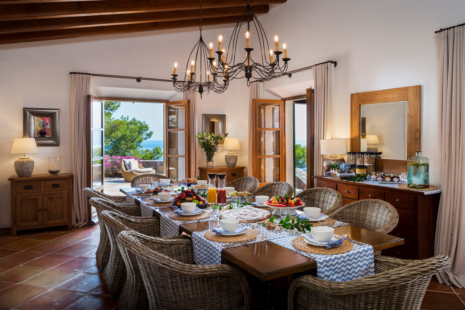 breakfast-setup-villa-interior-photography