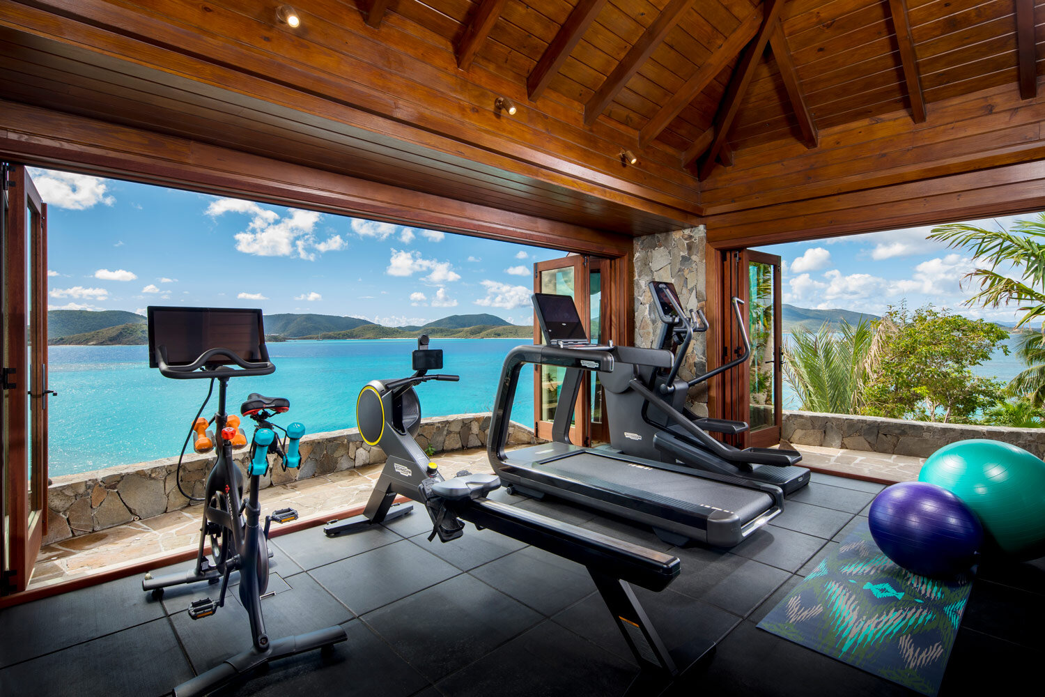 morning-workout-on-necker-island