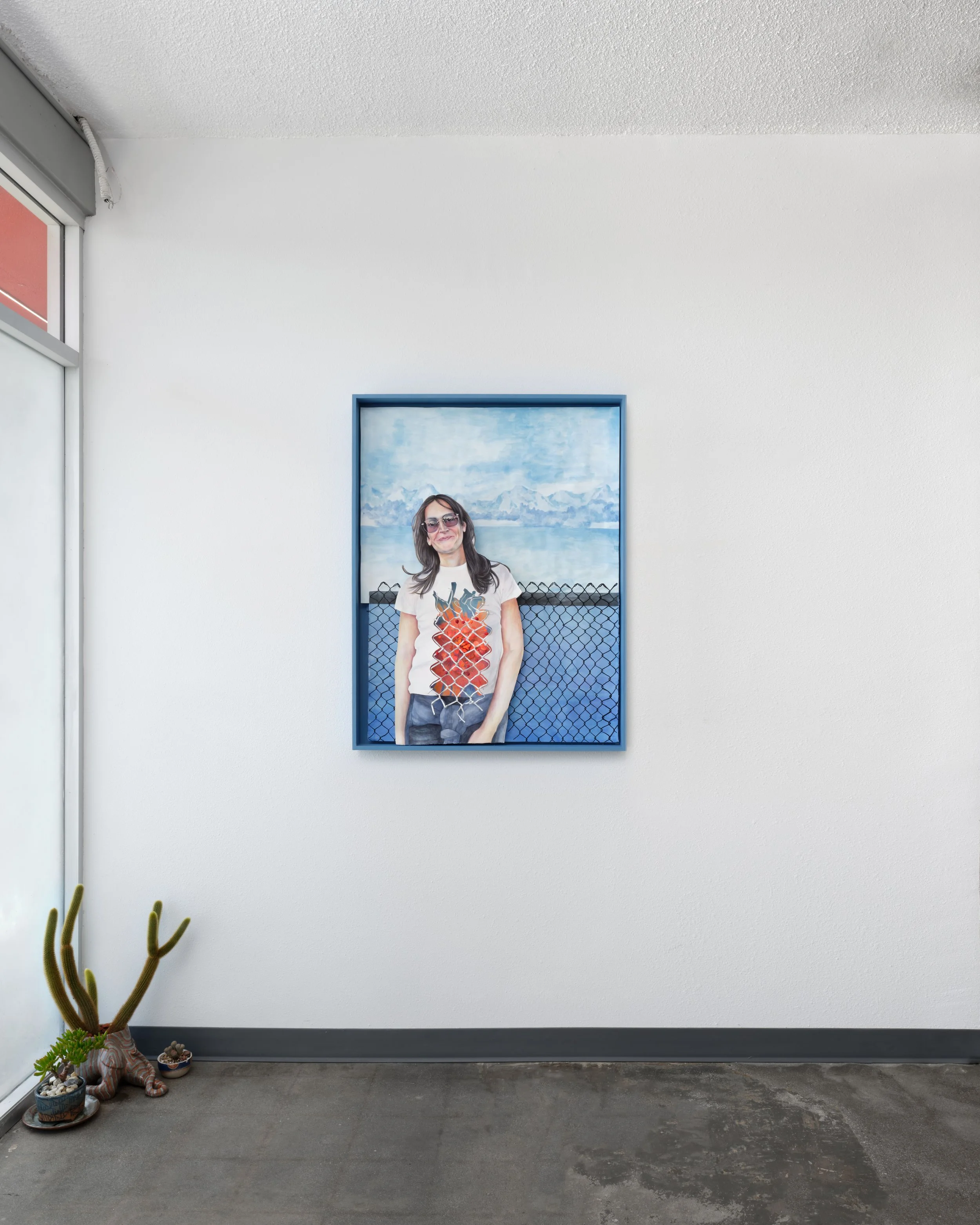  Installation view,  Transmutation Paintings  July 10-31, 2022 | Alto Beta, Altadena CA  