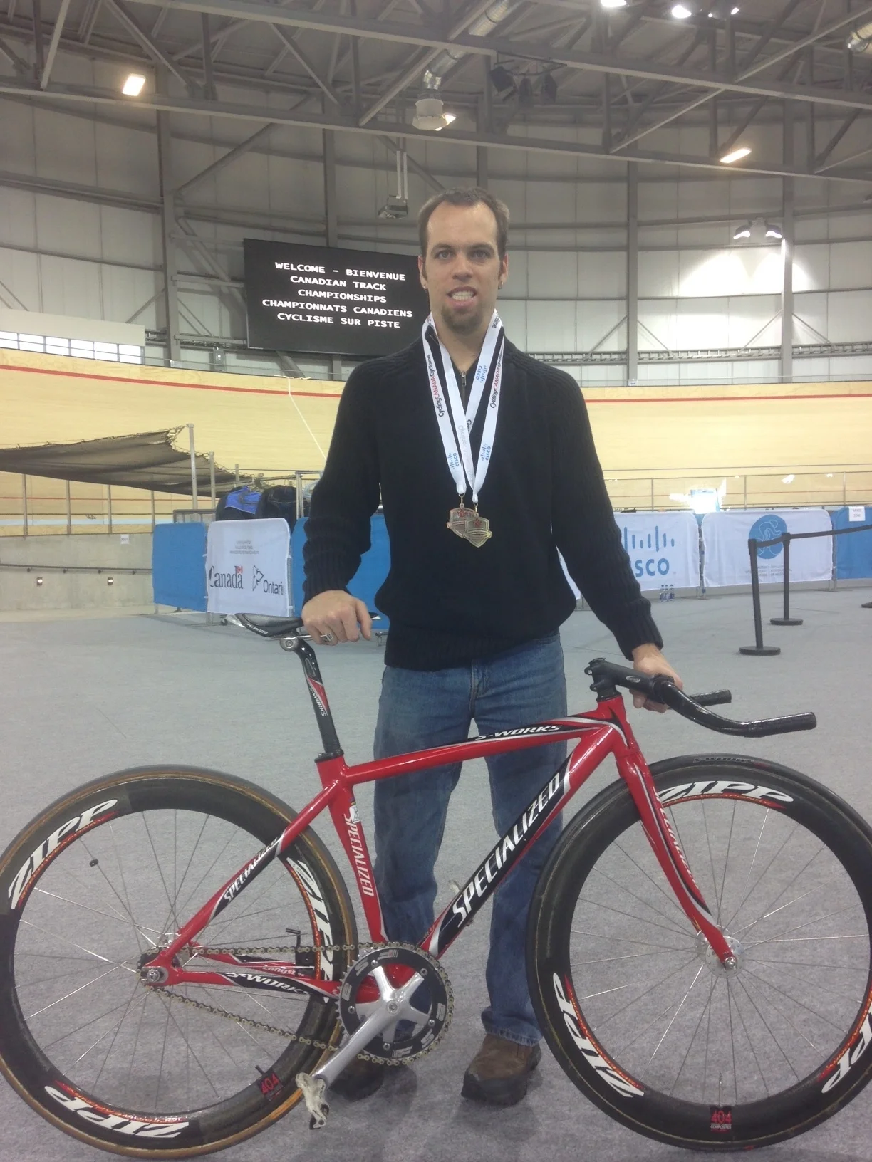 Member medals at Canadian Track Championships
