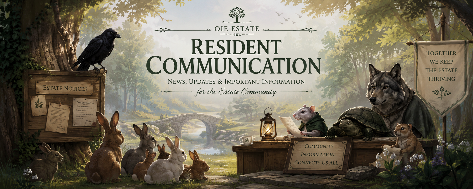 OIE Communications - The Estate is Flourishing with Potential