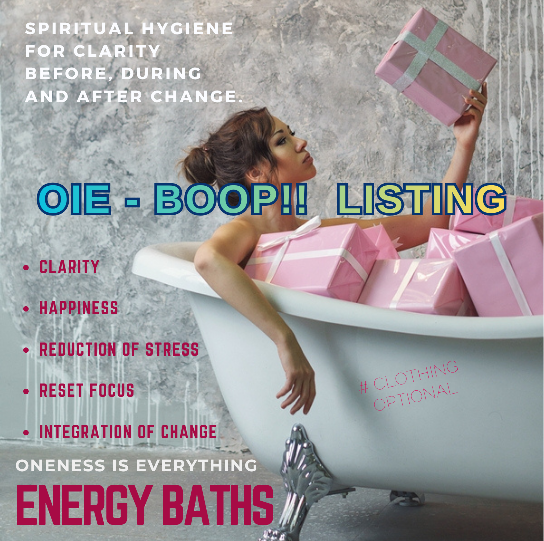 "Holiday Energies; Personal Resonance"   OIE-BOOP!!