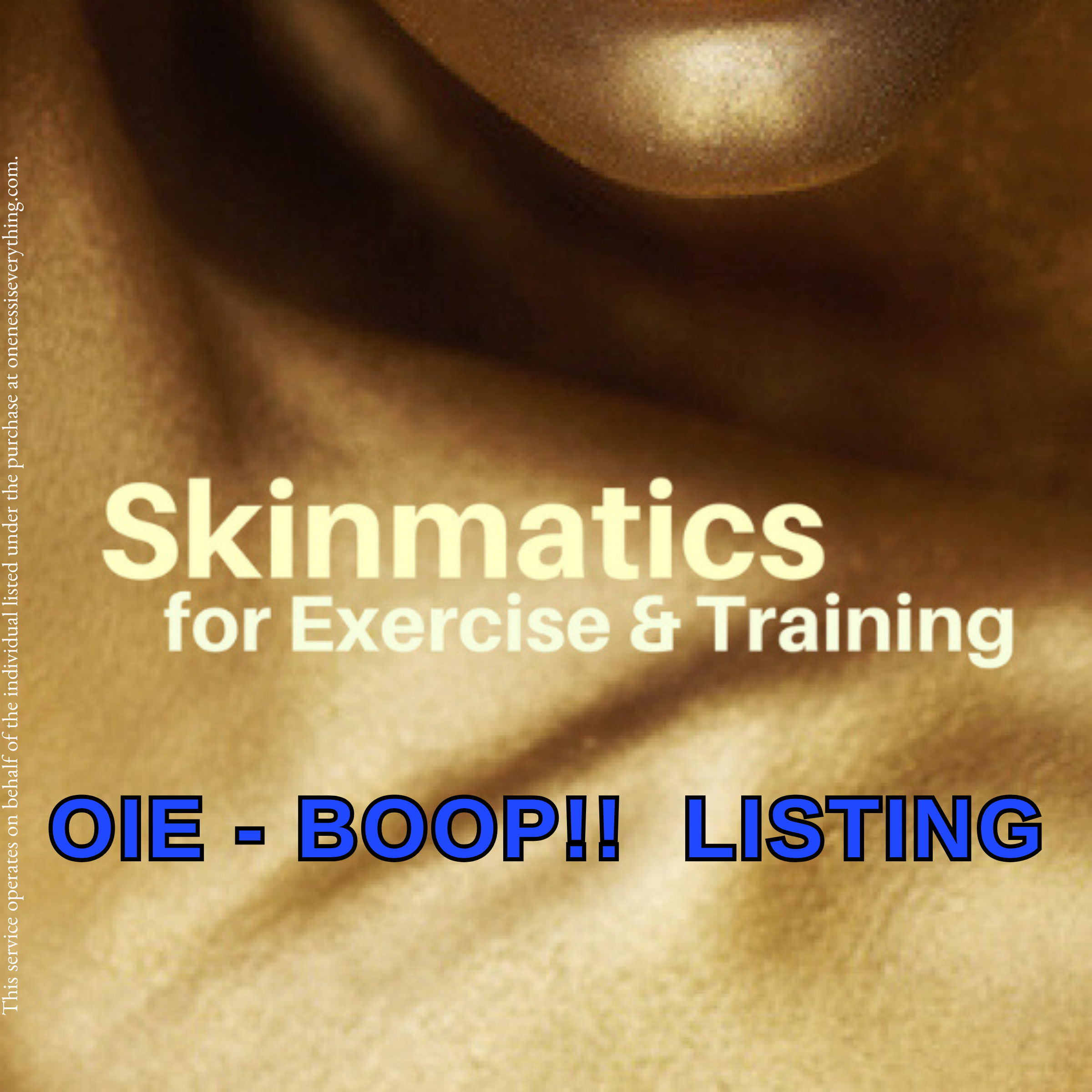 Skinmatics Activation for Exercise & Training: OIE-BOOP!!