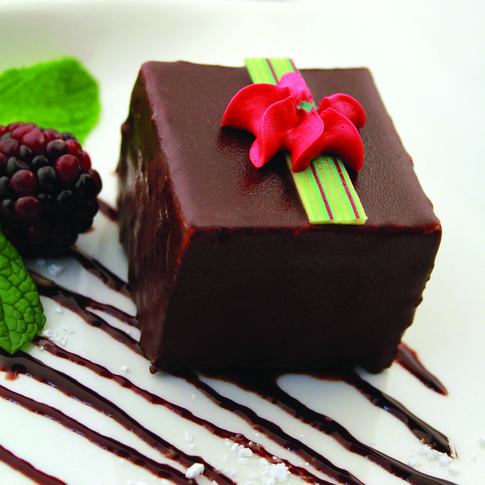 NEW! Chocolate Tuxedo Mini Yule Log — WOW! Factor Desserts
