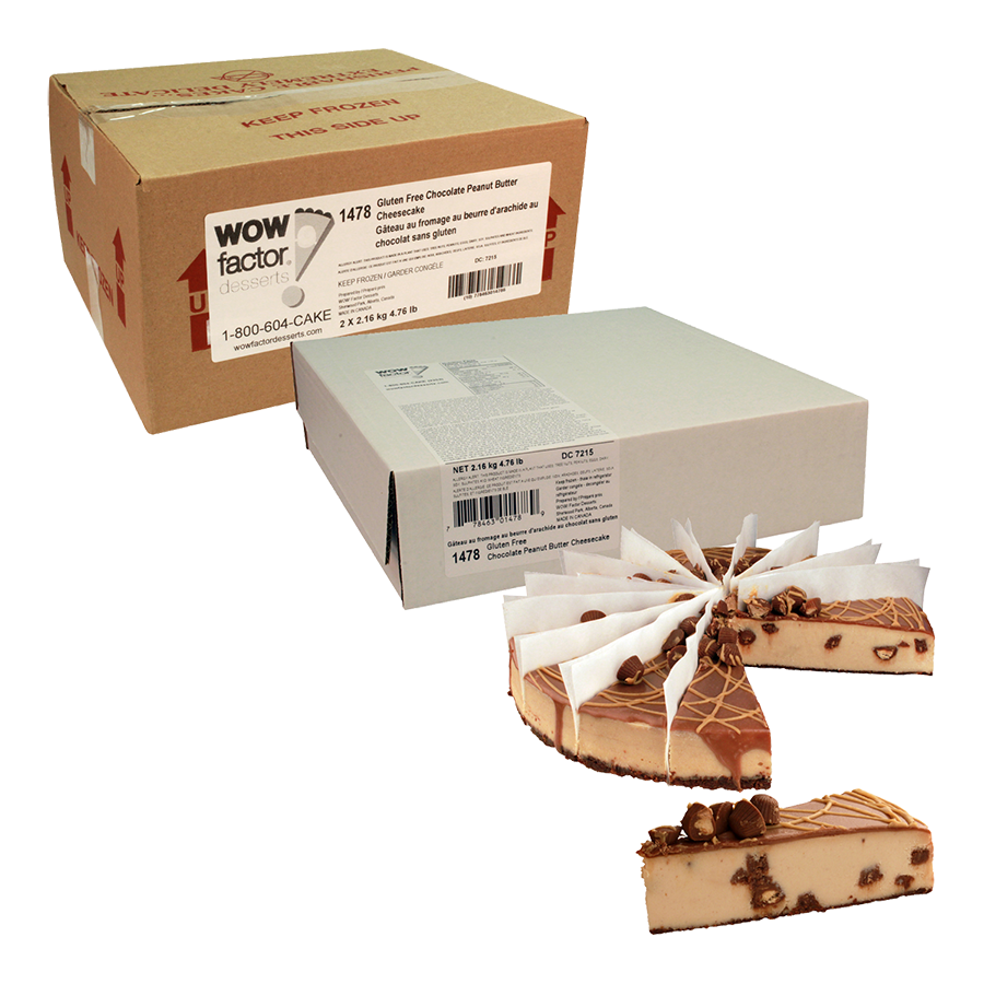 Chocolate Peanut Butter Cheesecake - Gluten-Free — WOW! Factor Desserts