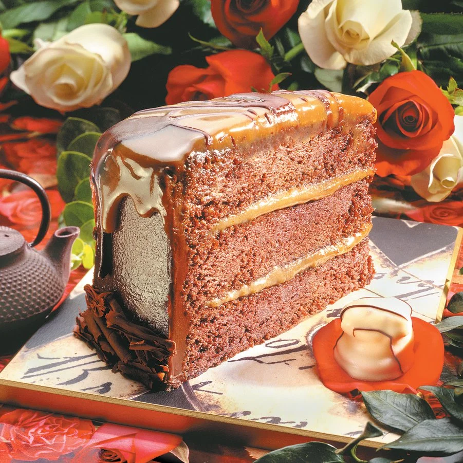 Chocolate Caramel Cake — WOW! Factor Desserts