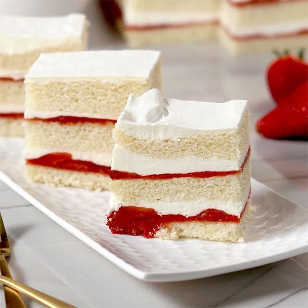 **NEW!** Strawberry Shortcake Sheet Cake