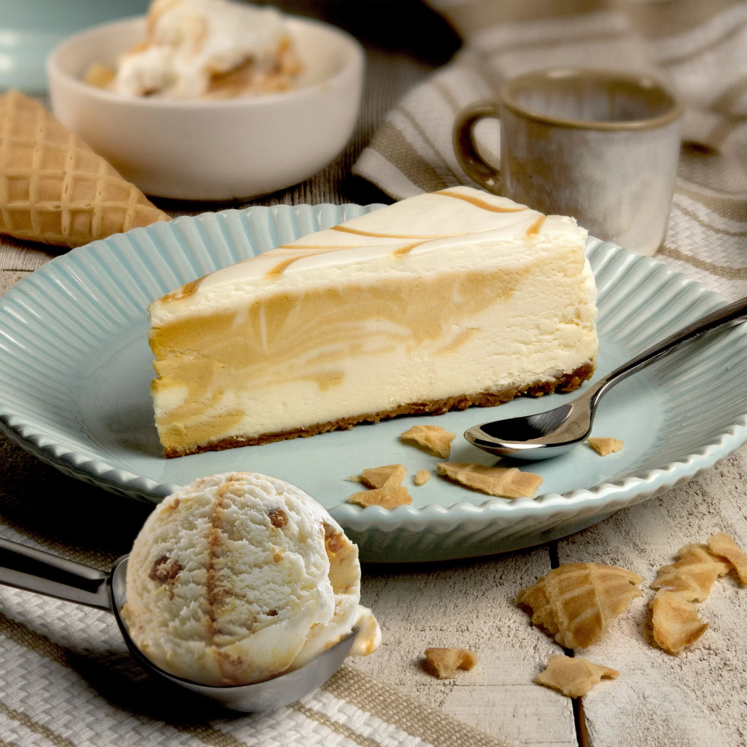 *NEW!* Butterscotch Ripple Cheesecake (Gluten-Free)