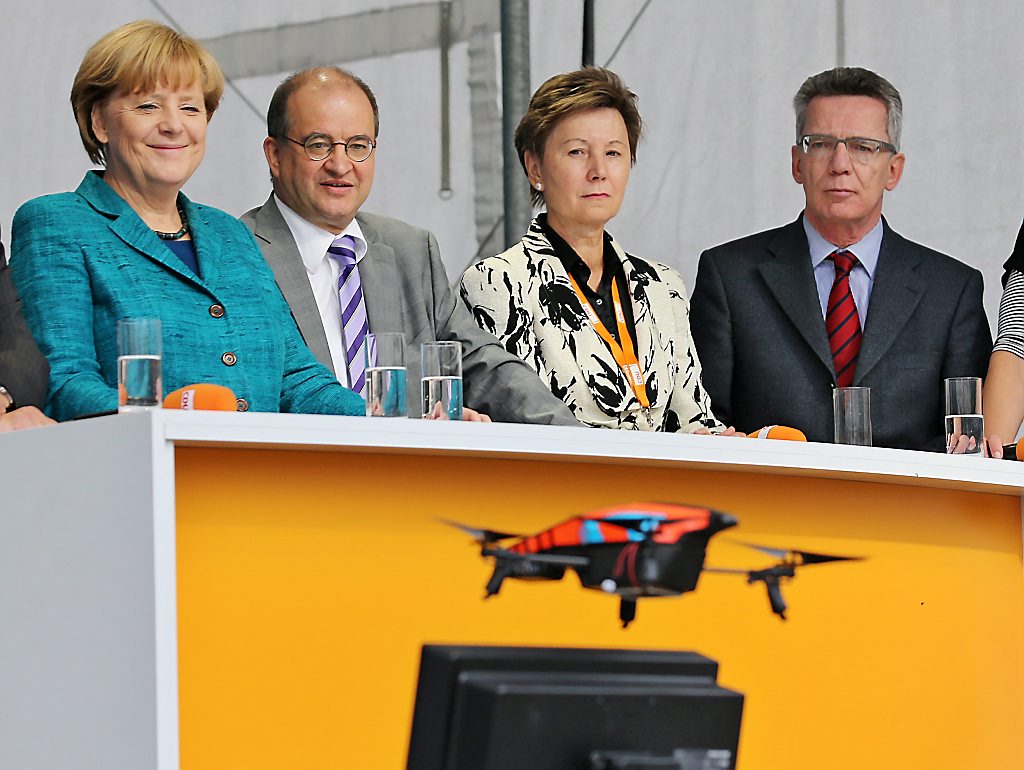 Through all the security at an event with German Chancellor Angela Merkel an off-the-shelf quadcopter got through. This was a prank, imagine if it was something else…