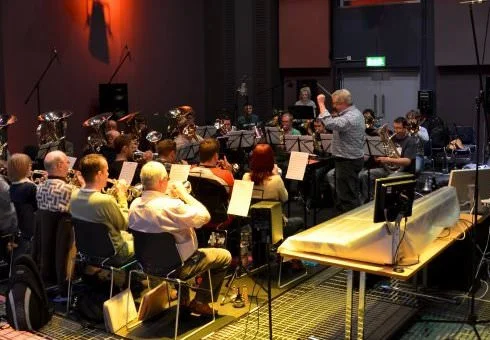 CD recording session for Horizons 2011