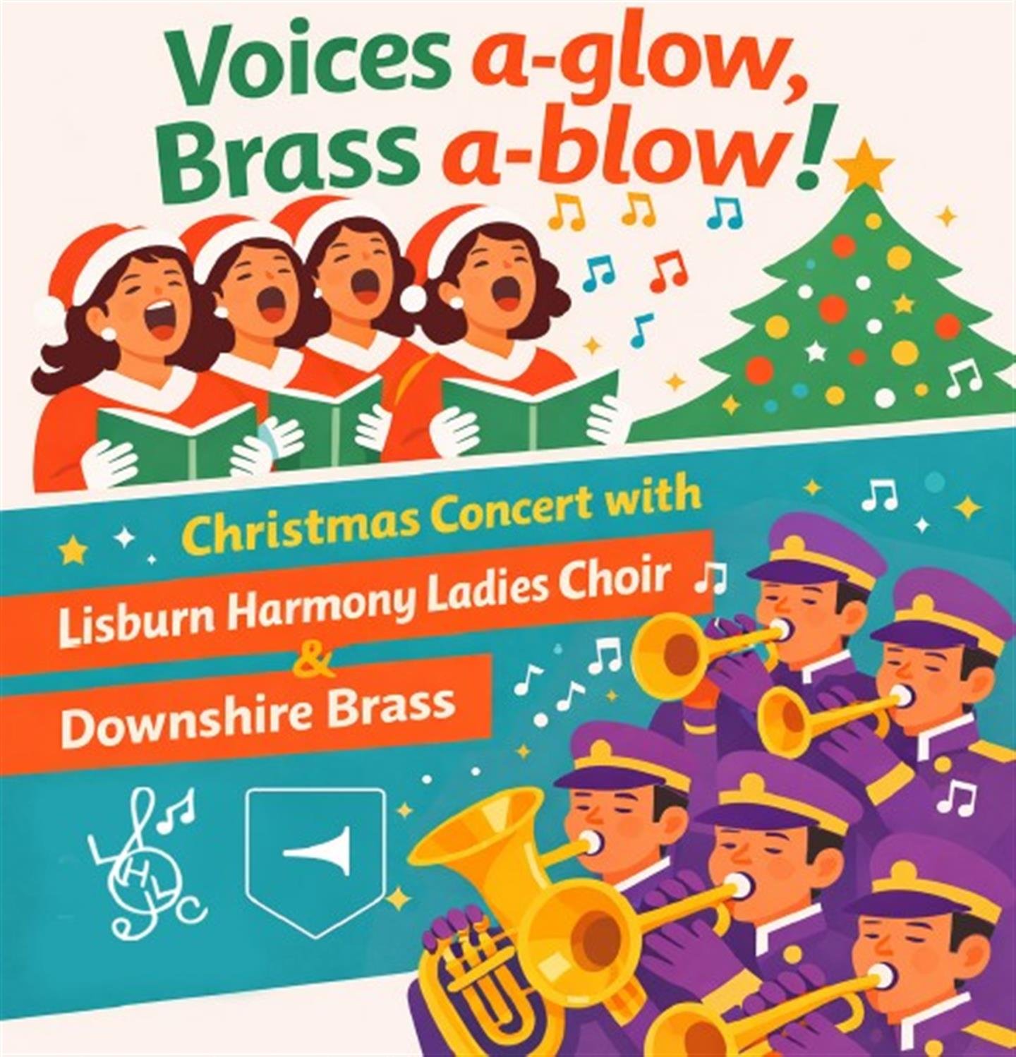 Voices a-Glowing, Brass a-Blowing
