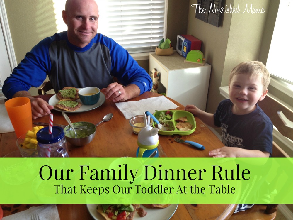 Our Family Dinner Rule.jpg