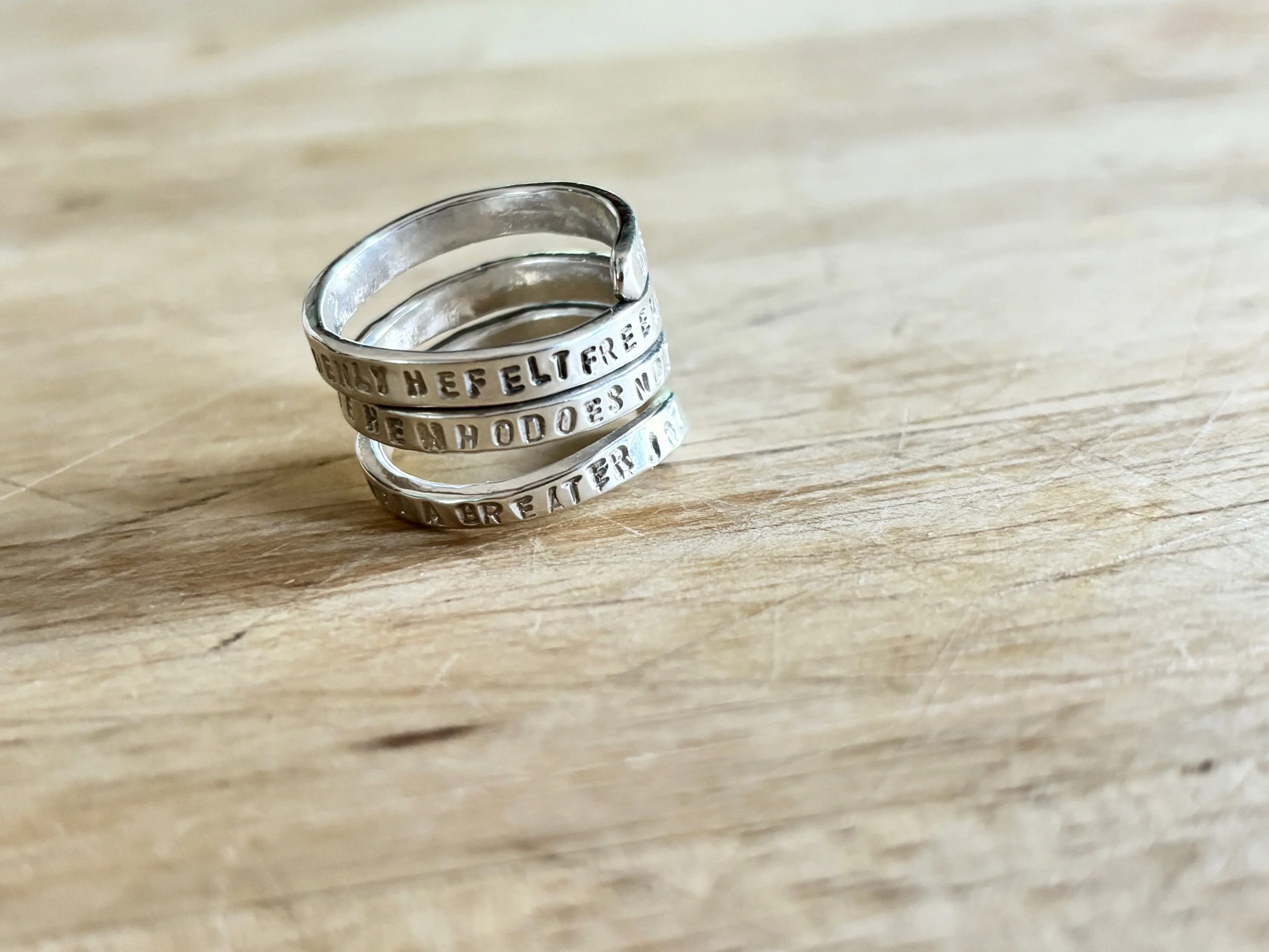 fearless . a ring — loving anvil jewelry