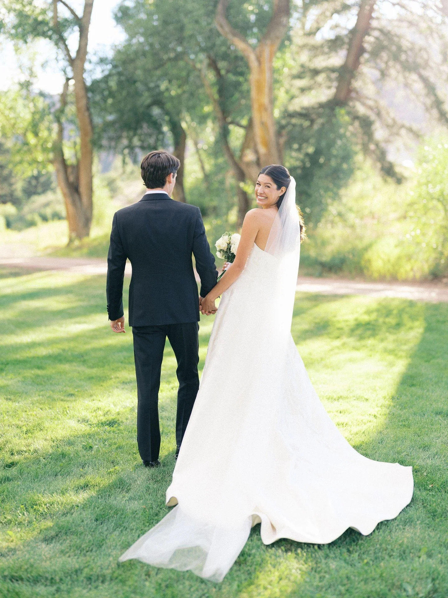 Simple joy!⁠
⁠
@maddievanbrunt @ethancarpenter18⁠
Photo @grantdaniels &middot; Cinema @ampersandfamily &middot; Planning @luckypennyevents⁠
Florals @brambleandbloomfloral &middot; Beauty @sunshine_beauty_bridal⁠
Ceremony #queenofallsaints &middot; Re