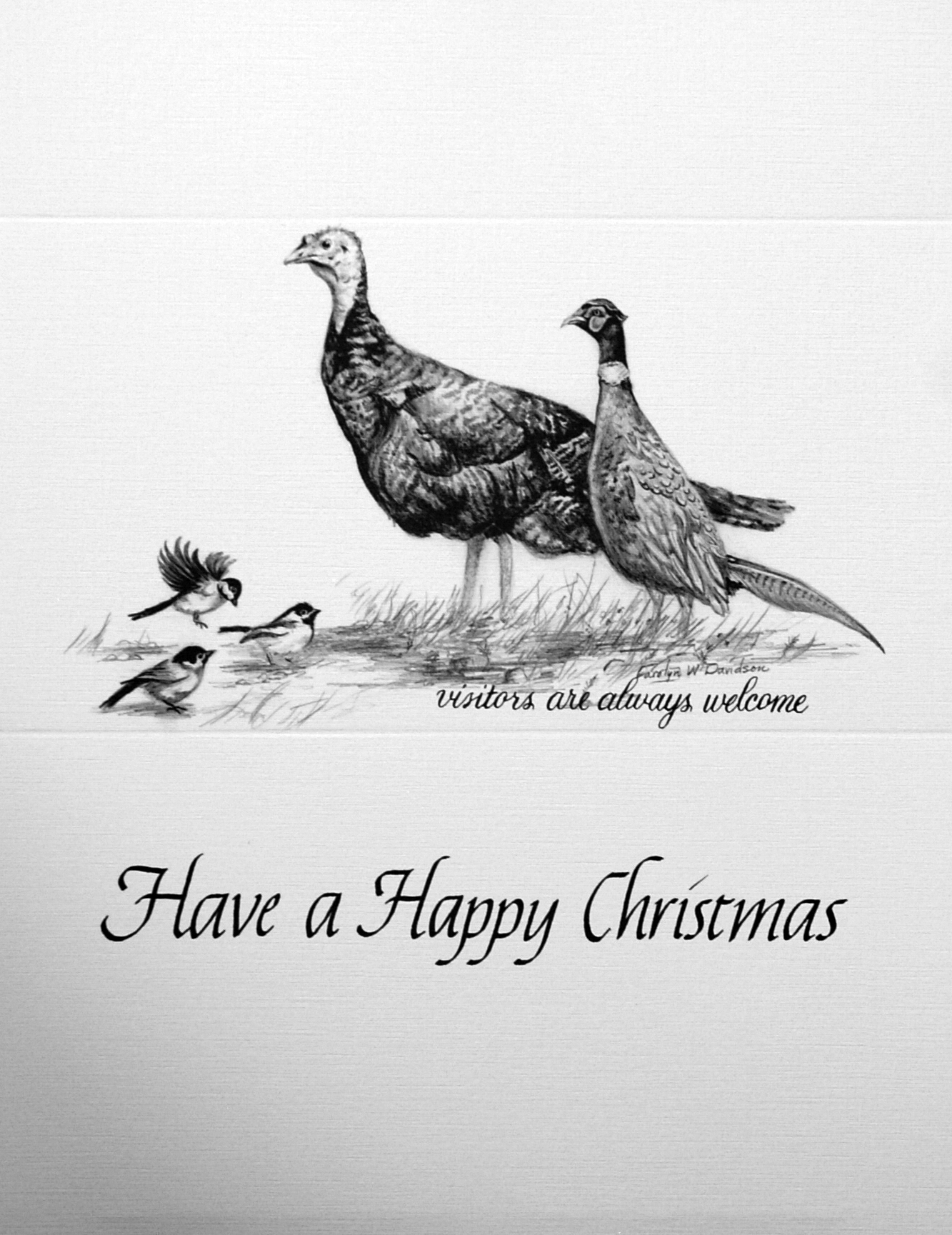 "visitors are always welcome" "Have a Happy Christmas" ( Visitors )