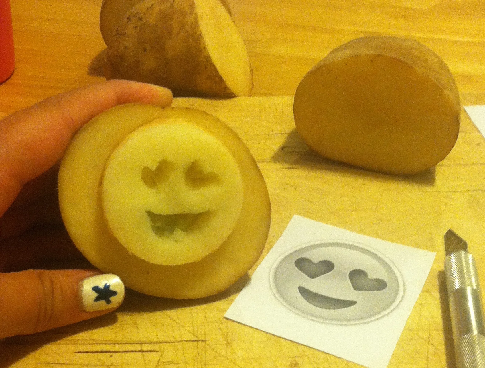 X-acto knife success! 