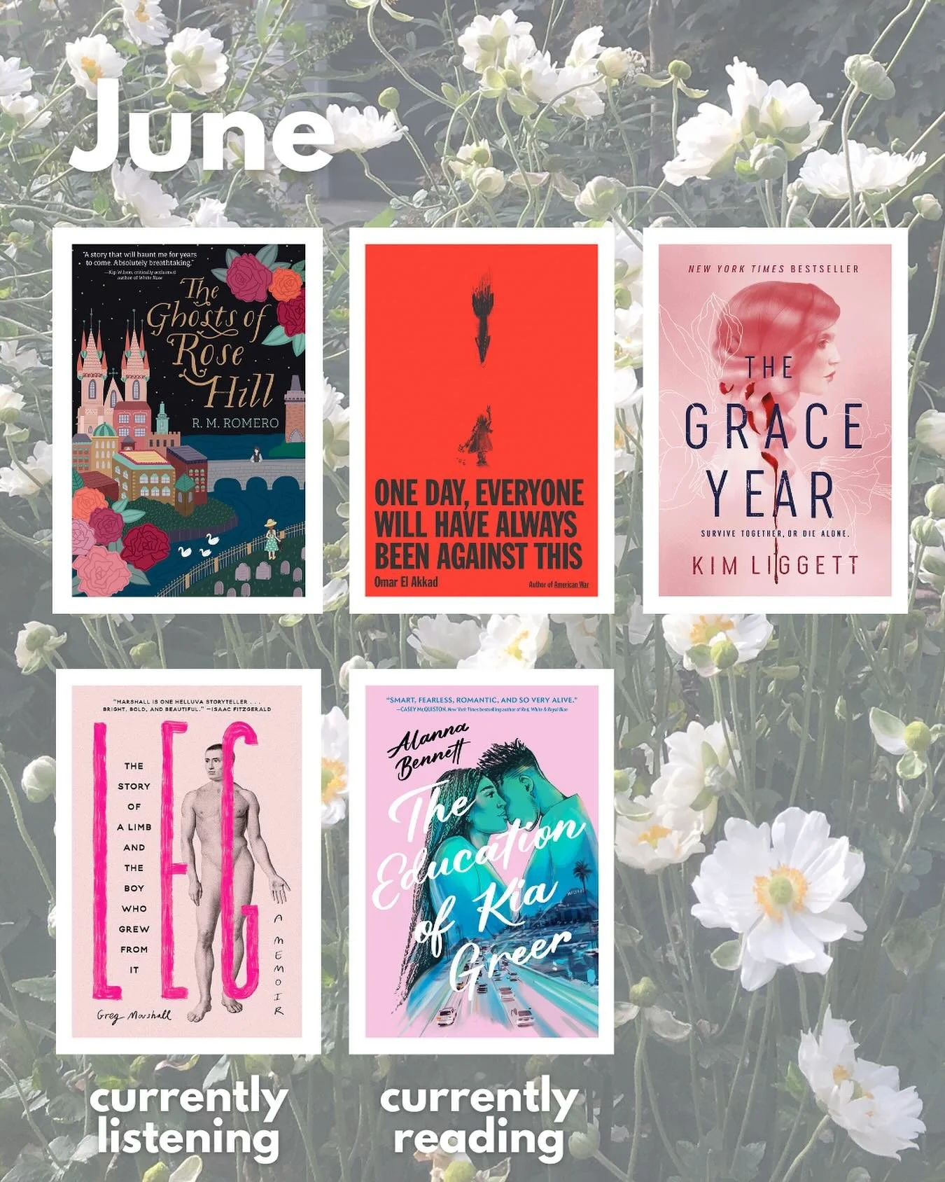June: books to make you cry at nap time.