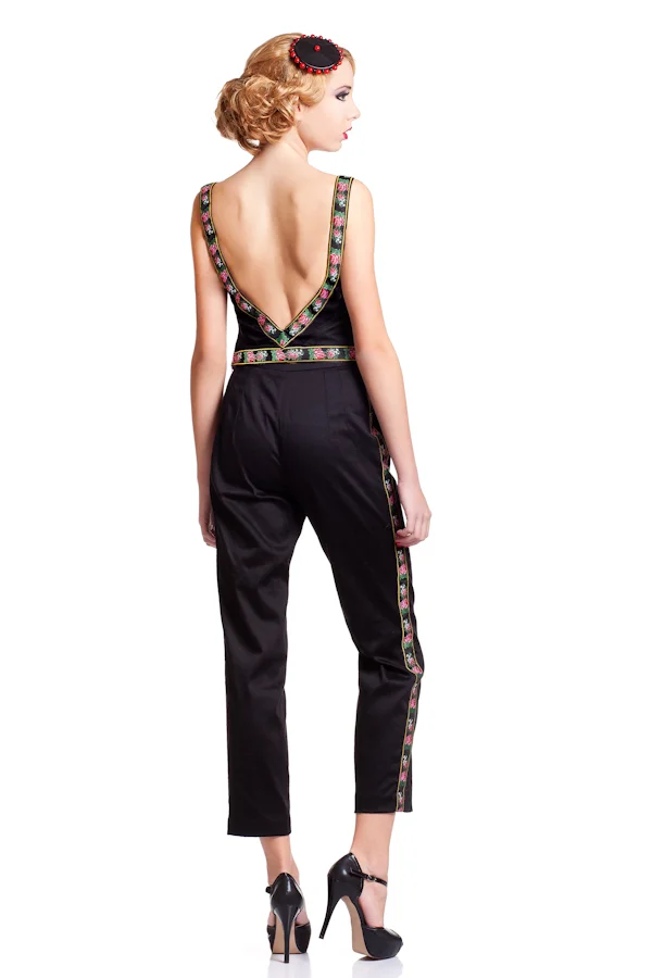 Black Blume Suit Pants