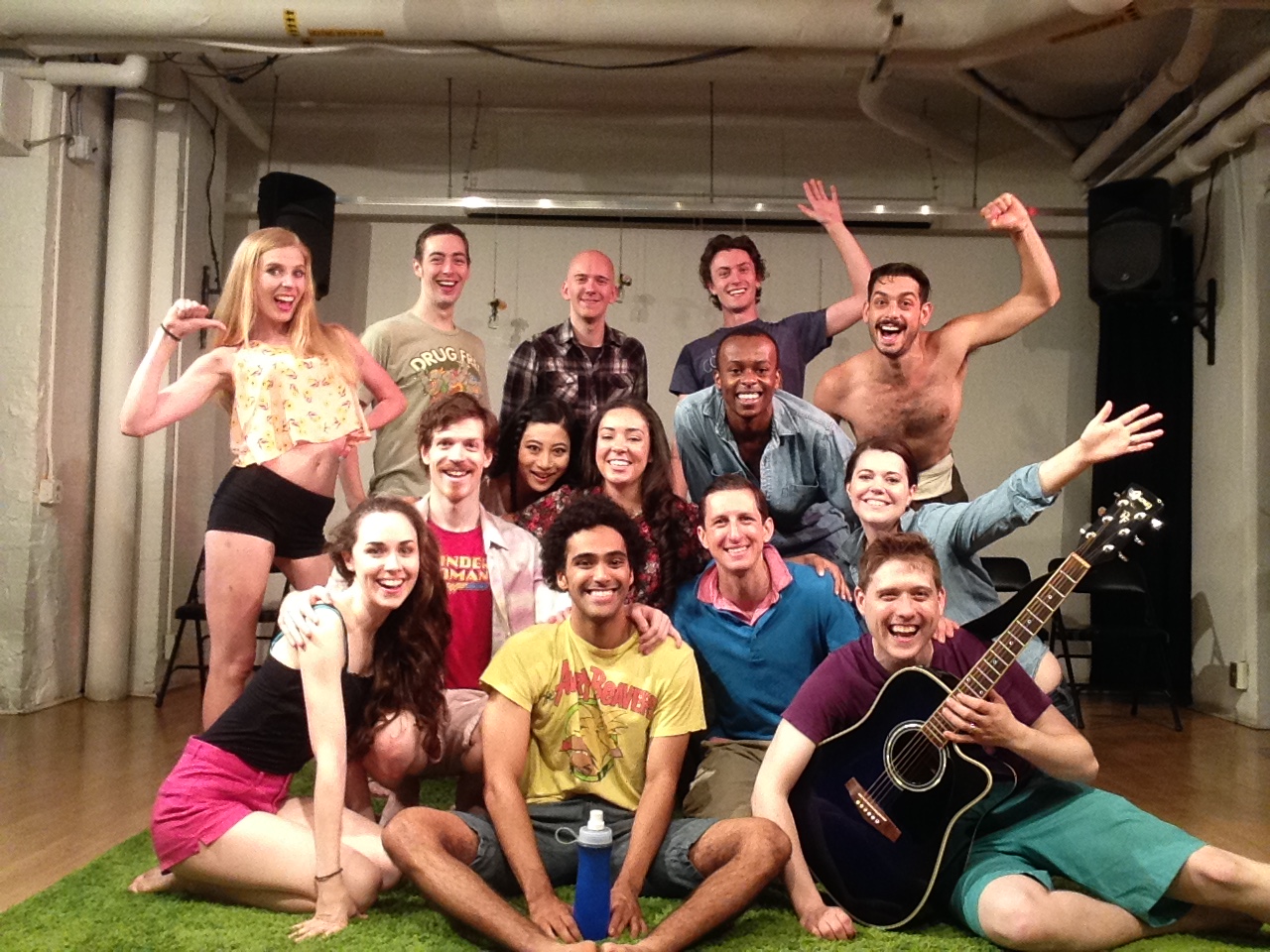 Full Cast, Plus Stage manager and assistant director