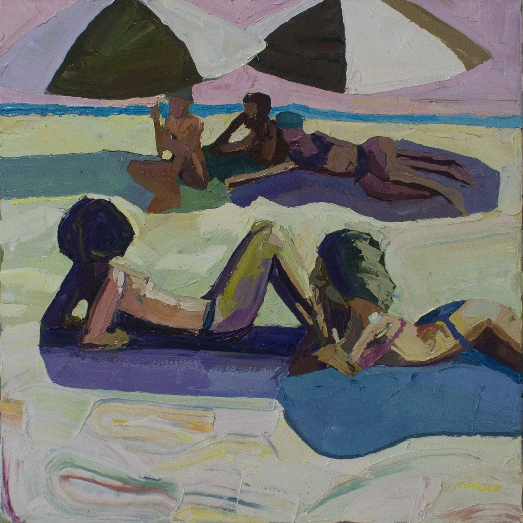 beach memory 80x80 oil on polyester 2026.jpg
