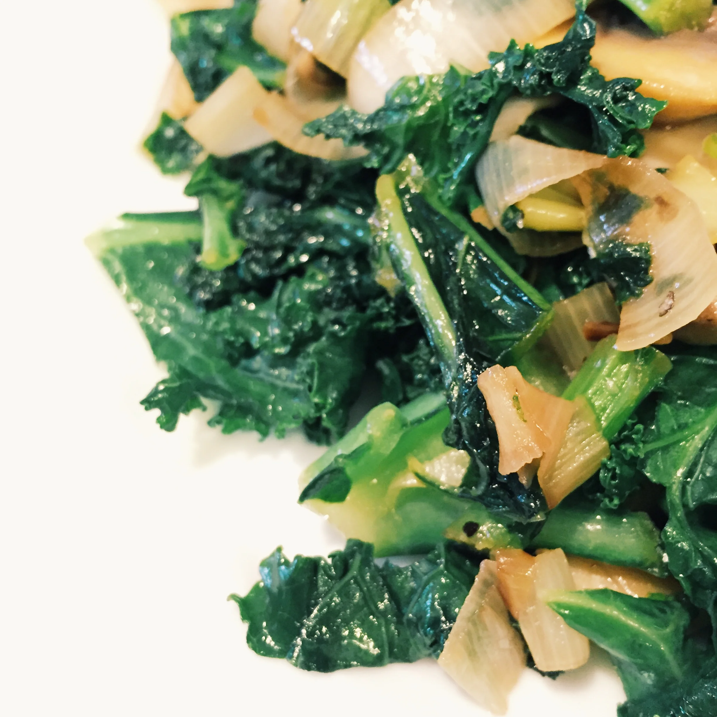 Kale + Mushroom + Leek 