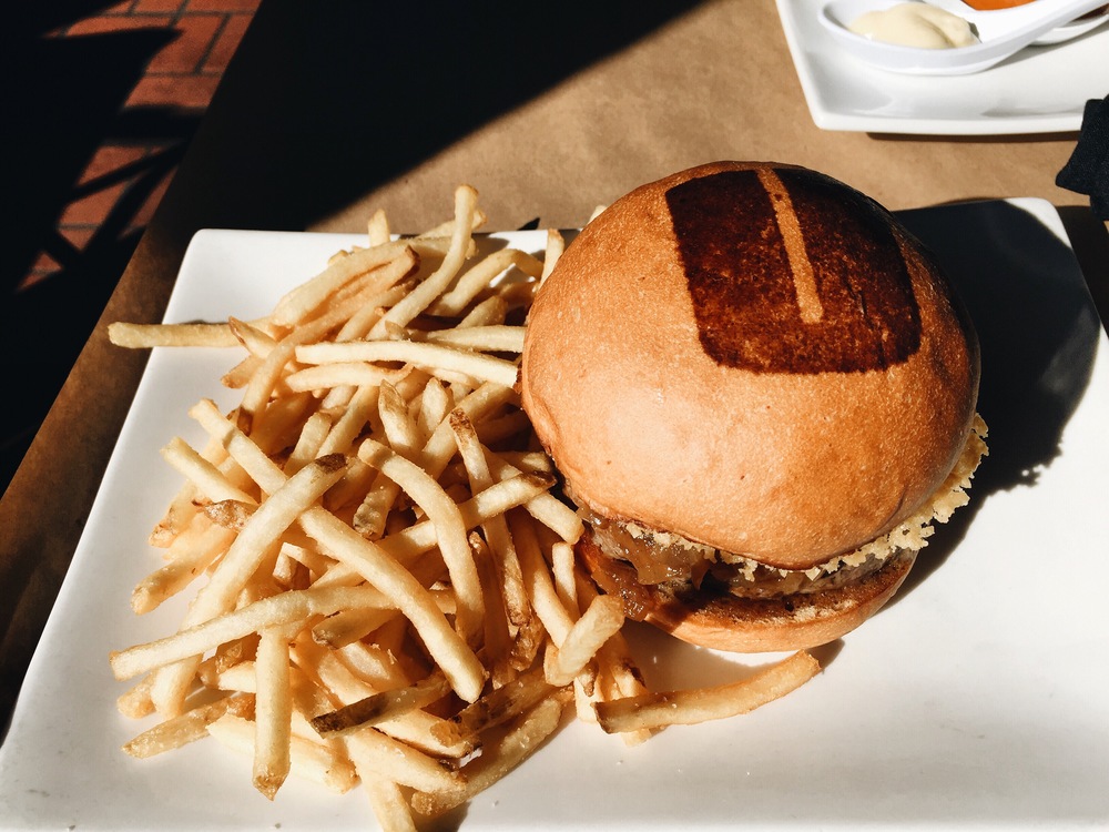 The Umami Burger + fries