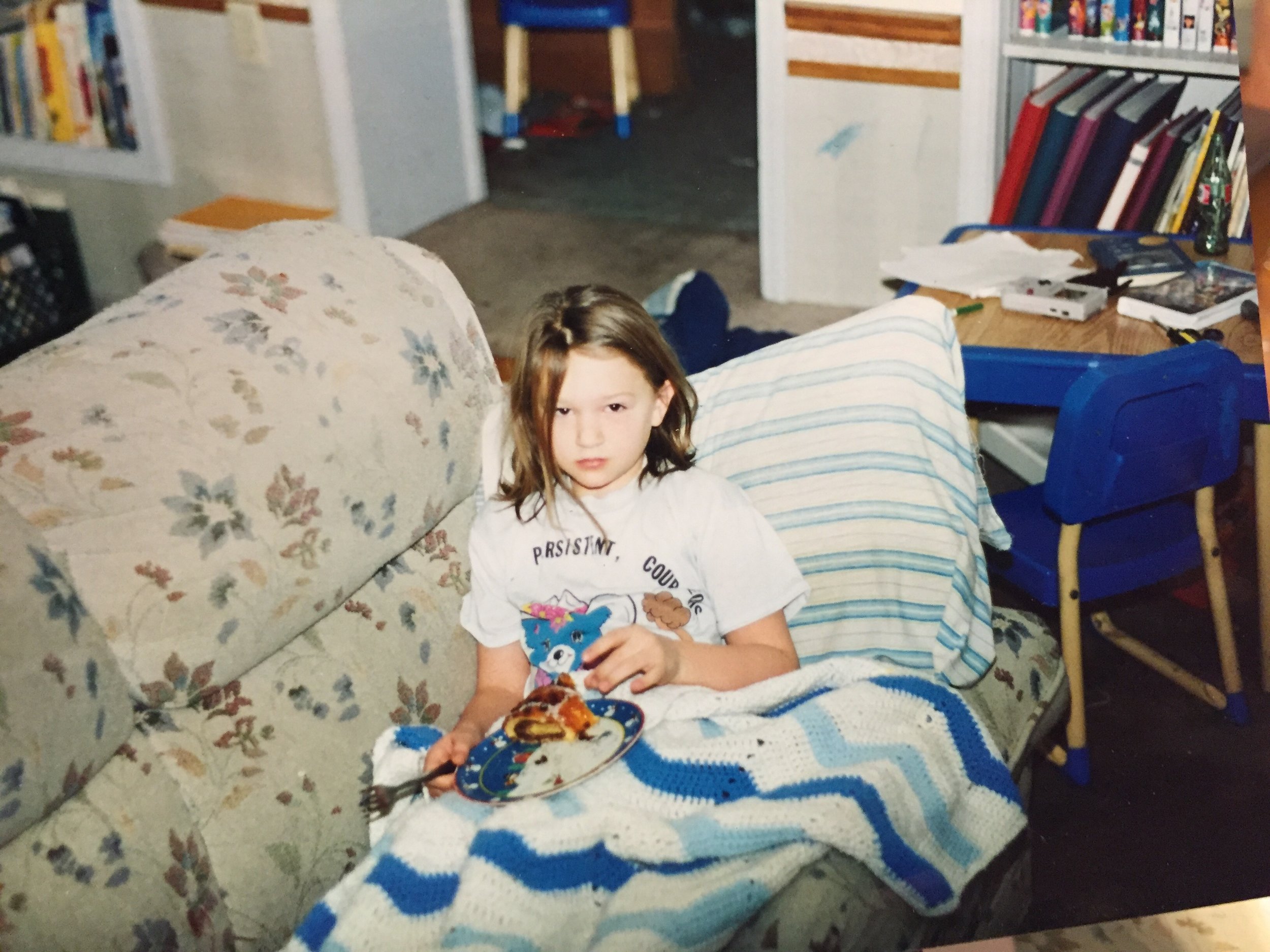 fig. 1 me as an inside kid