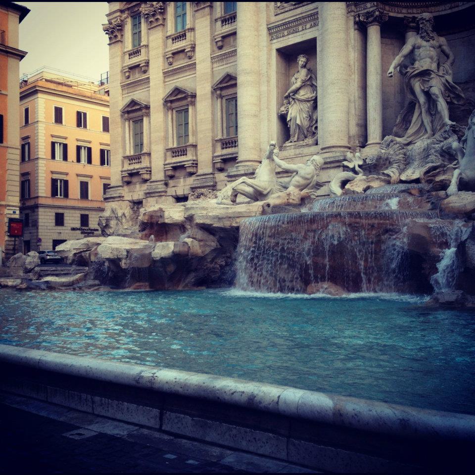 fig. 4 Trevi Fountain in Rome, Italy