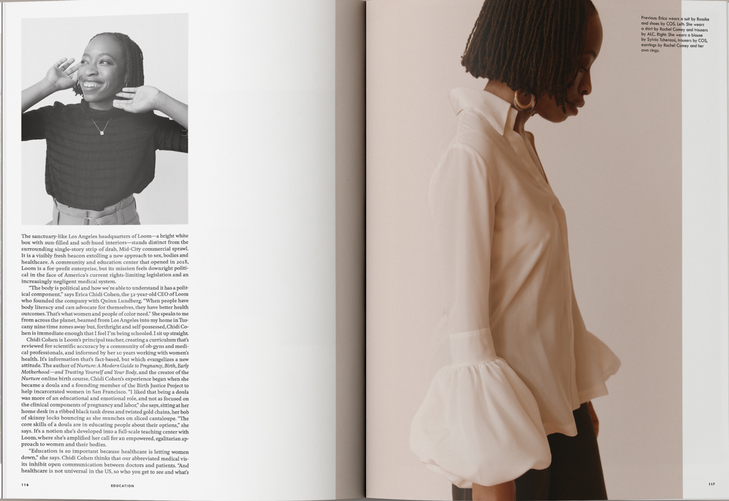 Kinfolk Magazine Issue 33 with Erica Chidi Cohen