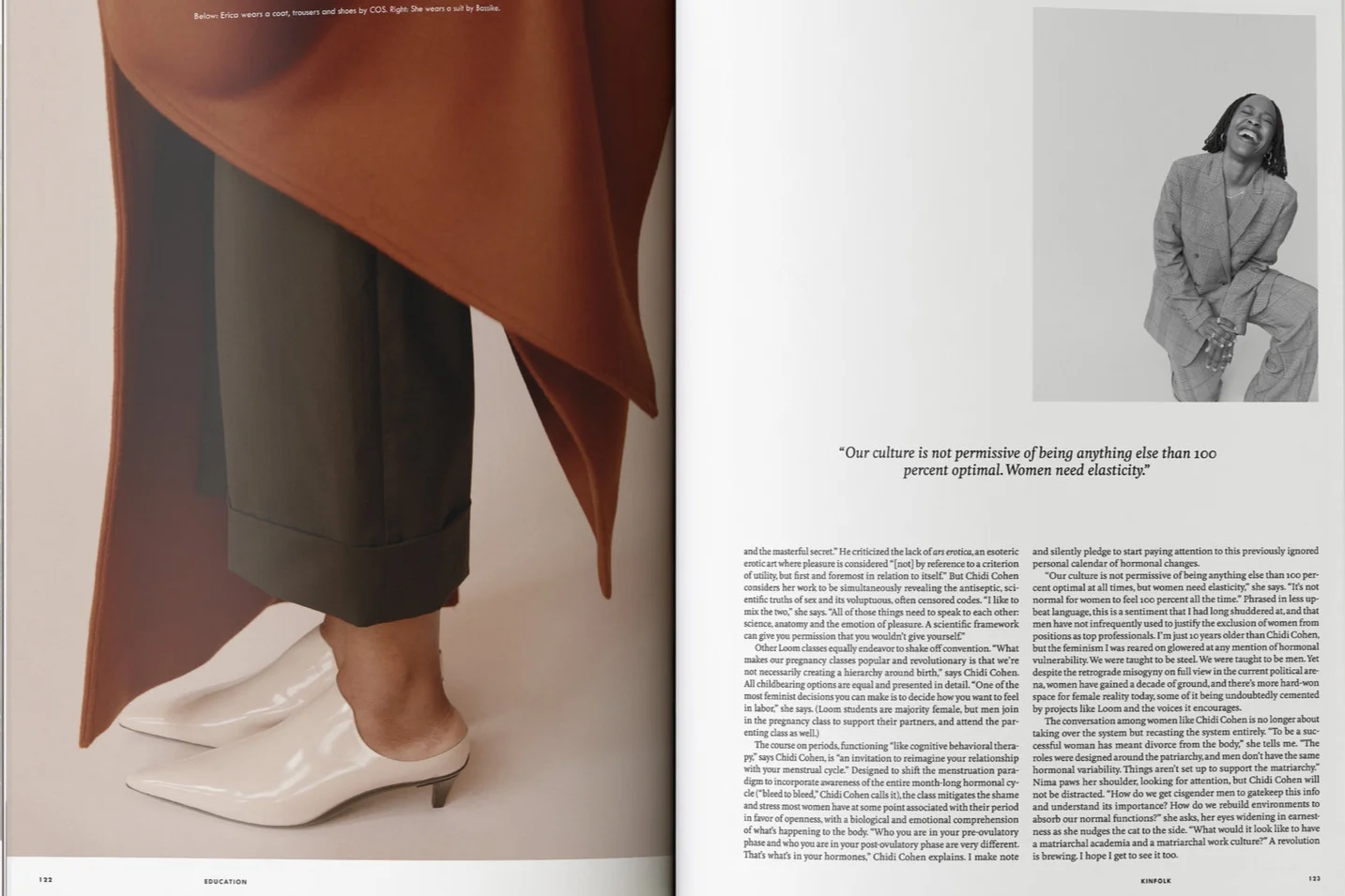 Kinfolk Magazine Issue 33 with Erica Chidi Cohen