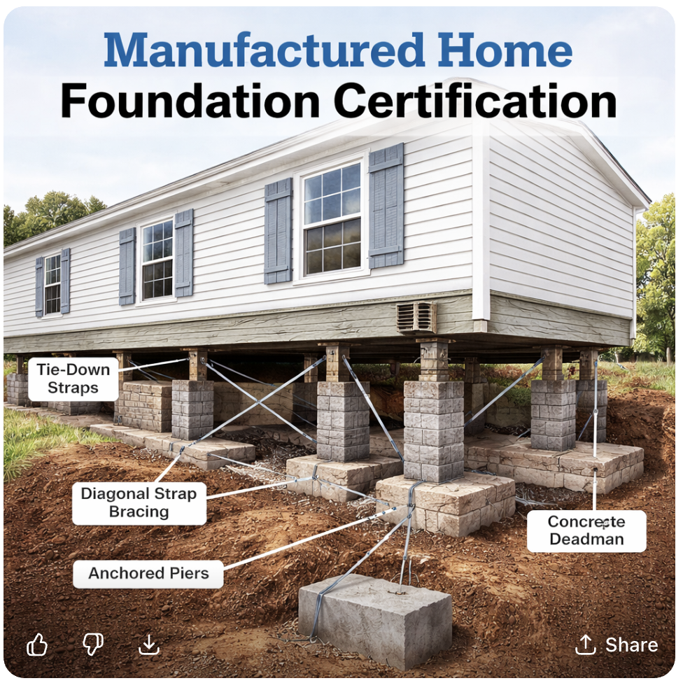Why Foundation Certifications Are Required on Manufactured Homes