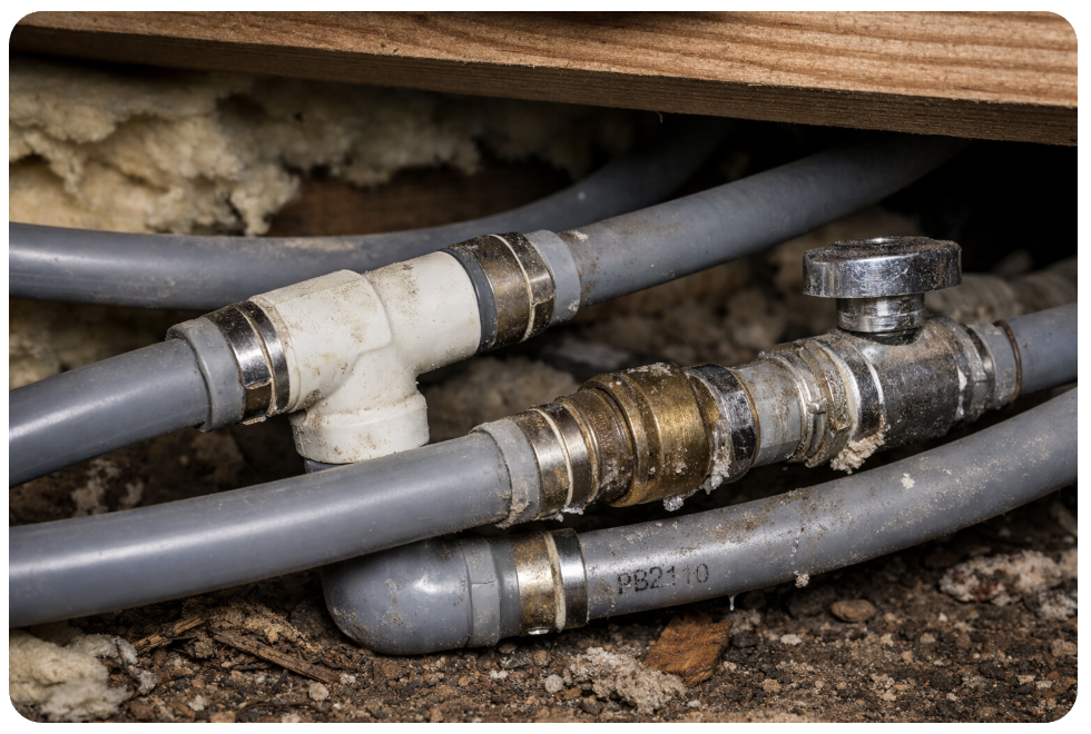 Polybutylene Plumbing: Why It’s a Problem and How It Fails