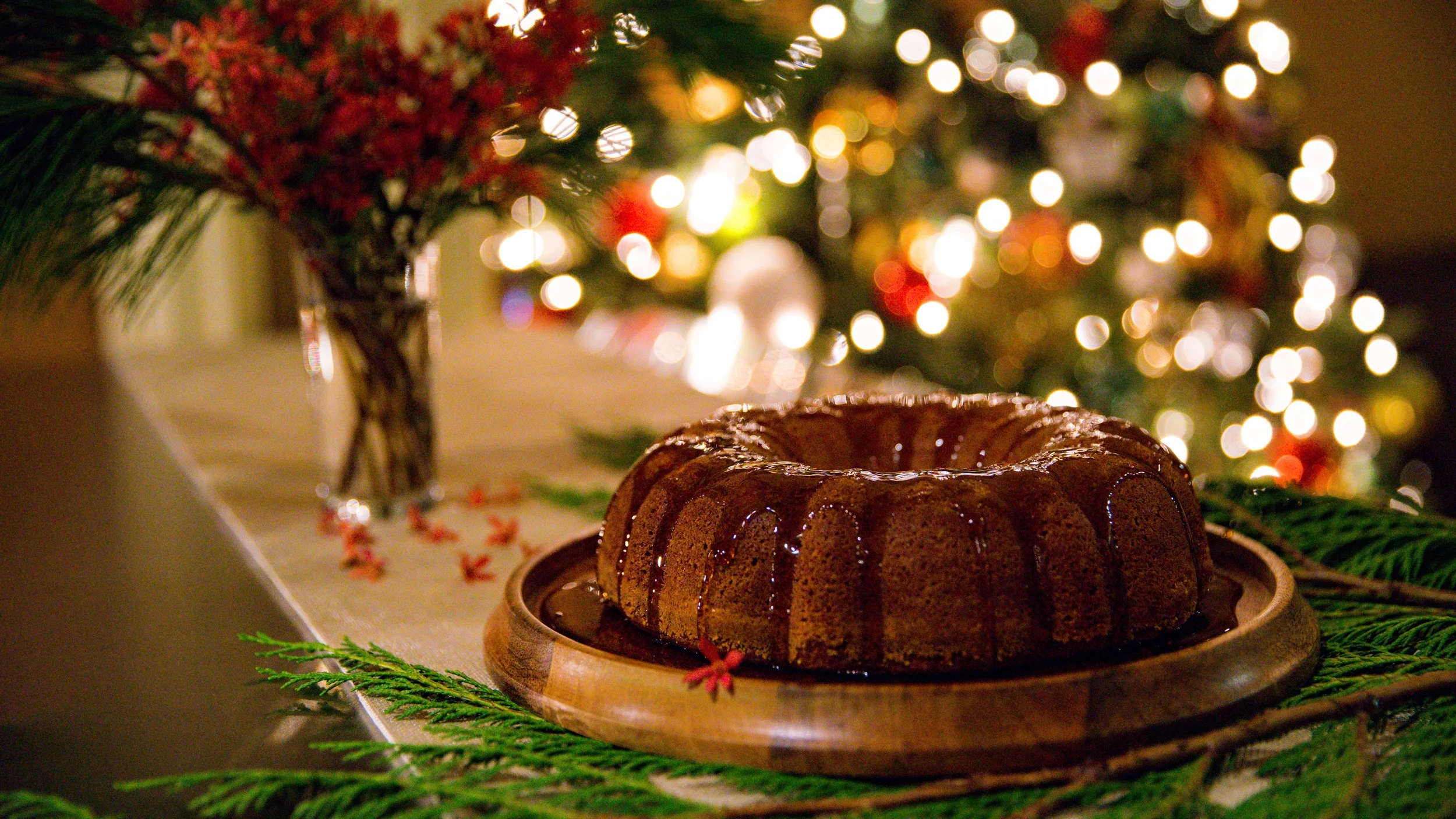 Almond Rum Cake