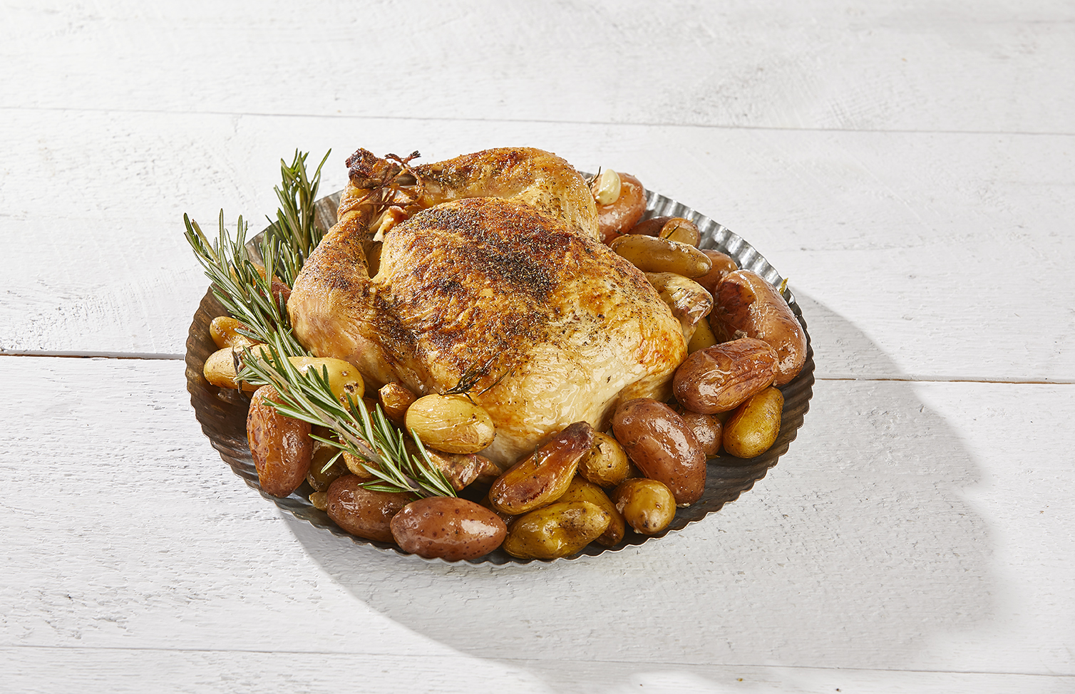 Oven Roasted Chicken with Fingerling Potatoes