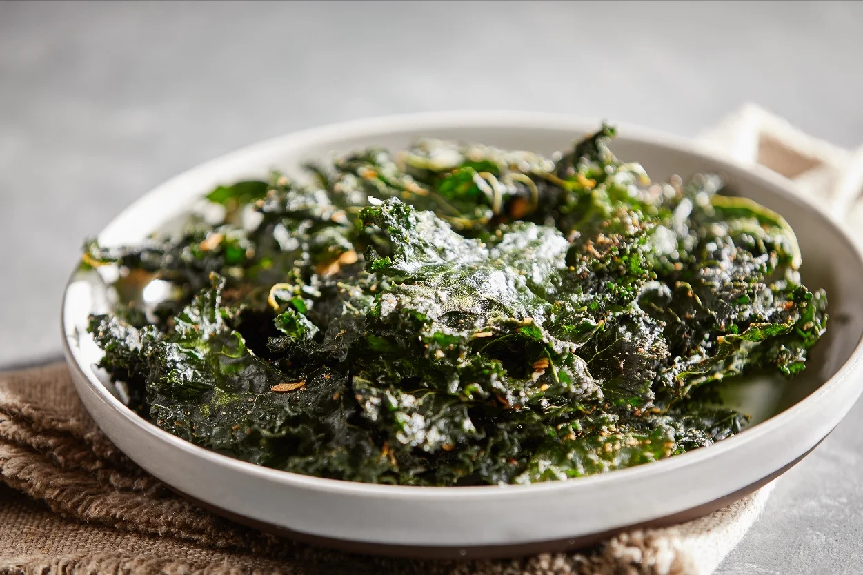 French Onion Kale Chips