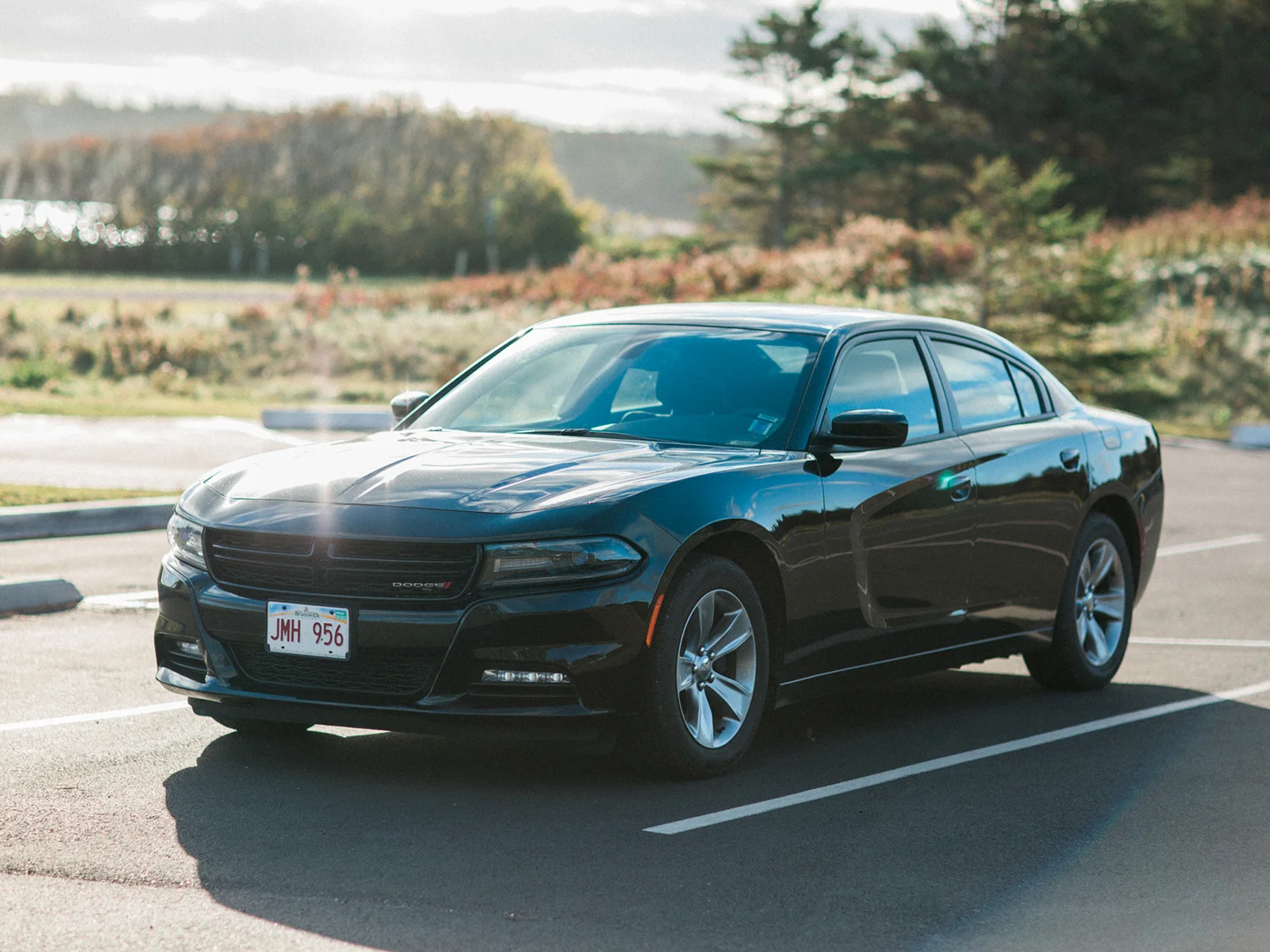 Our car for the weekend was my dream car to drive!