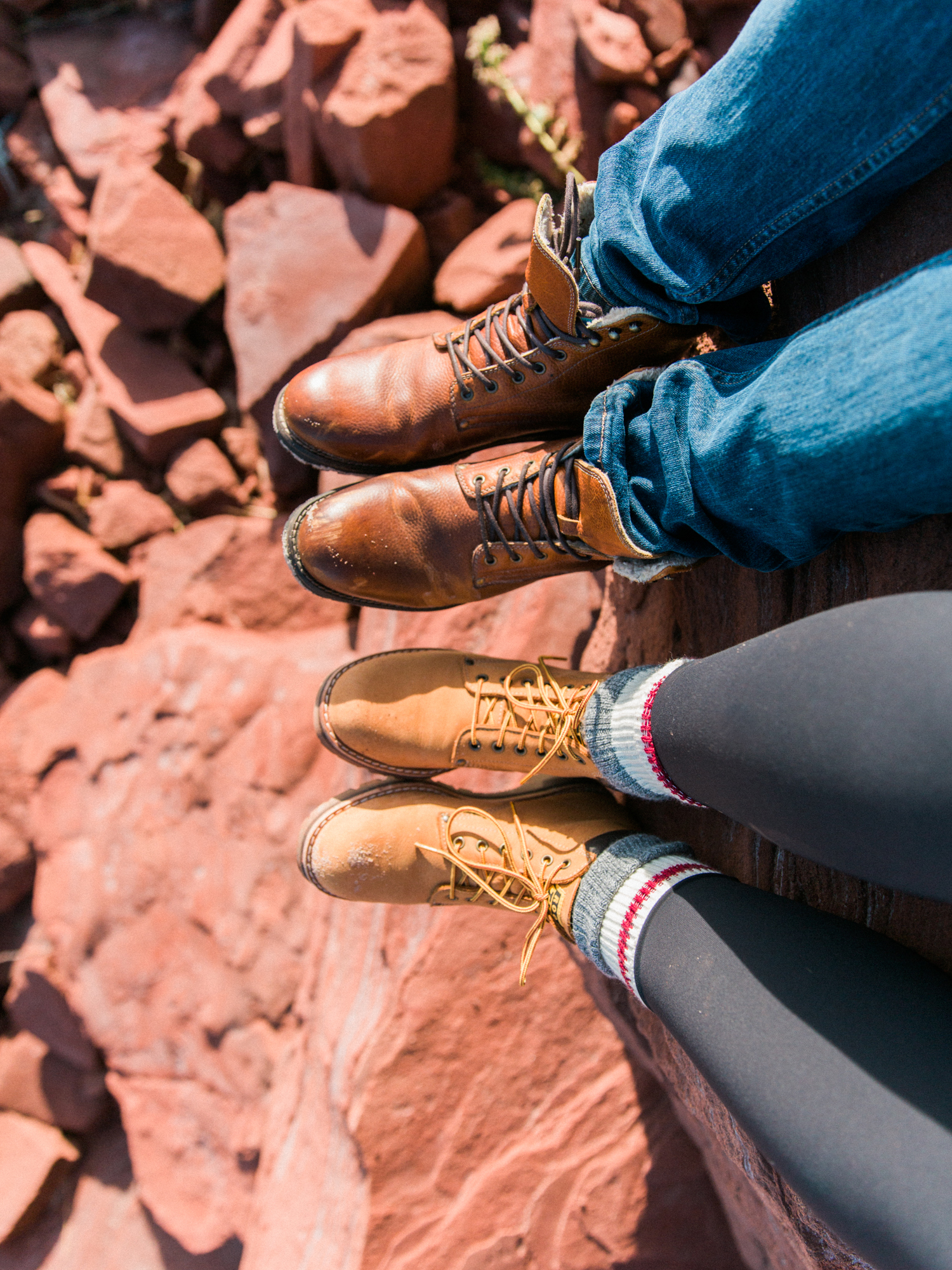 This was my favourite moment of the weekend. I climbed up to sit with Amir and looking out at the ocean together was so peaceful, but most importantly these boots looked great at this angle (haha!) Side note: Roots - if you are looking for a brand ambassador I am definitely available for that role!