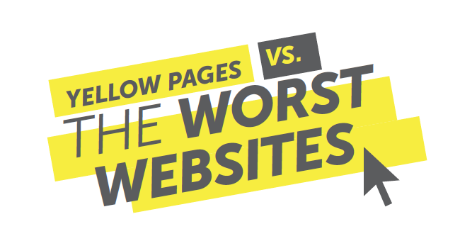 Yellow Pages vs. The Worst Websites: Digital Campaign