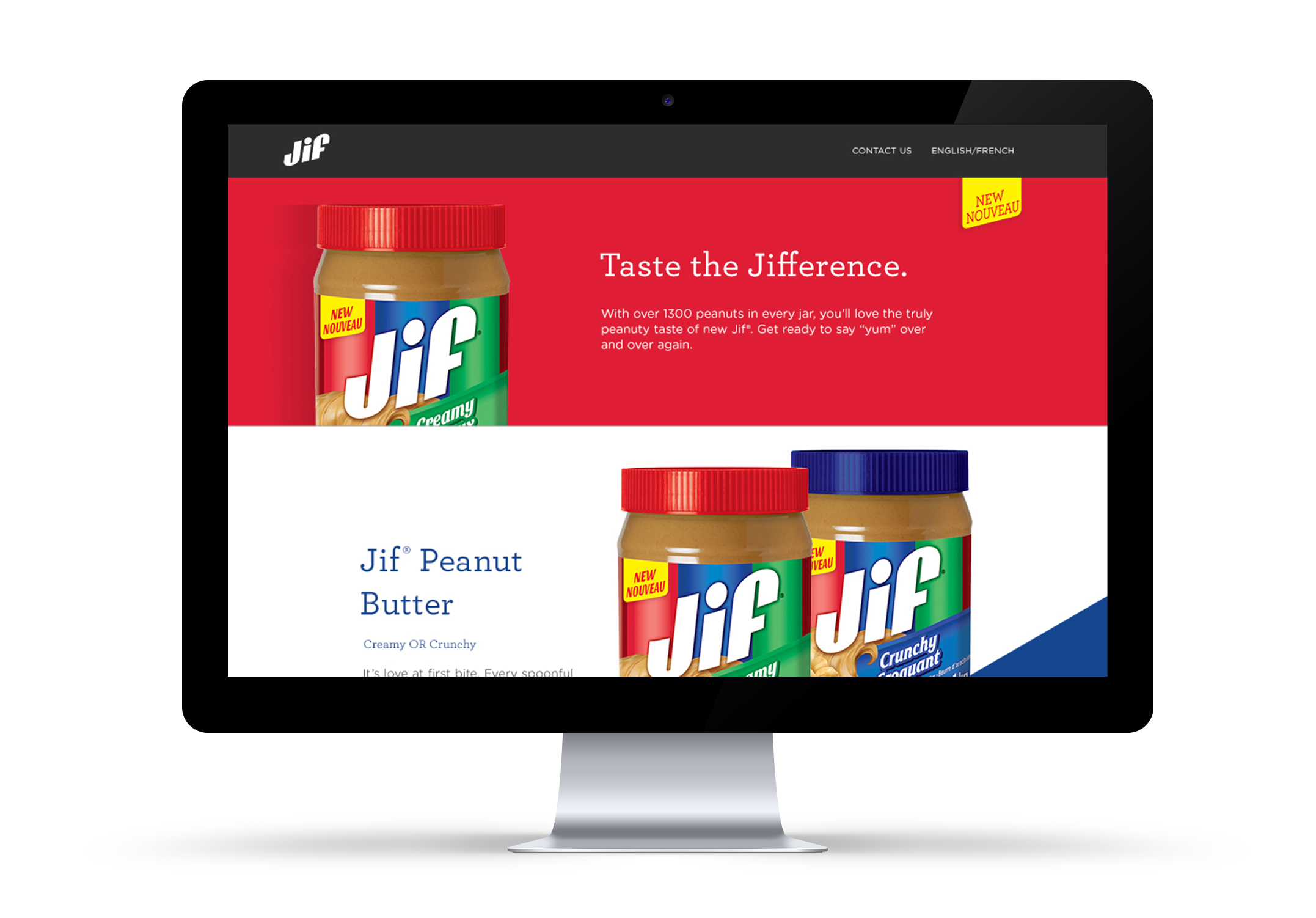 JIF Website Design