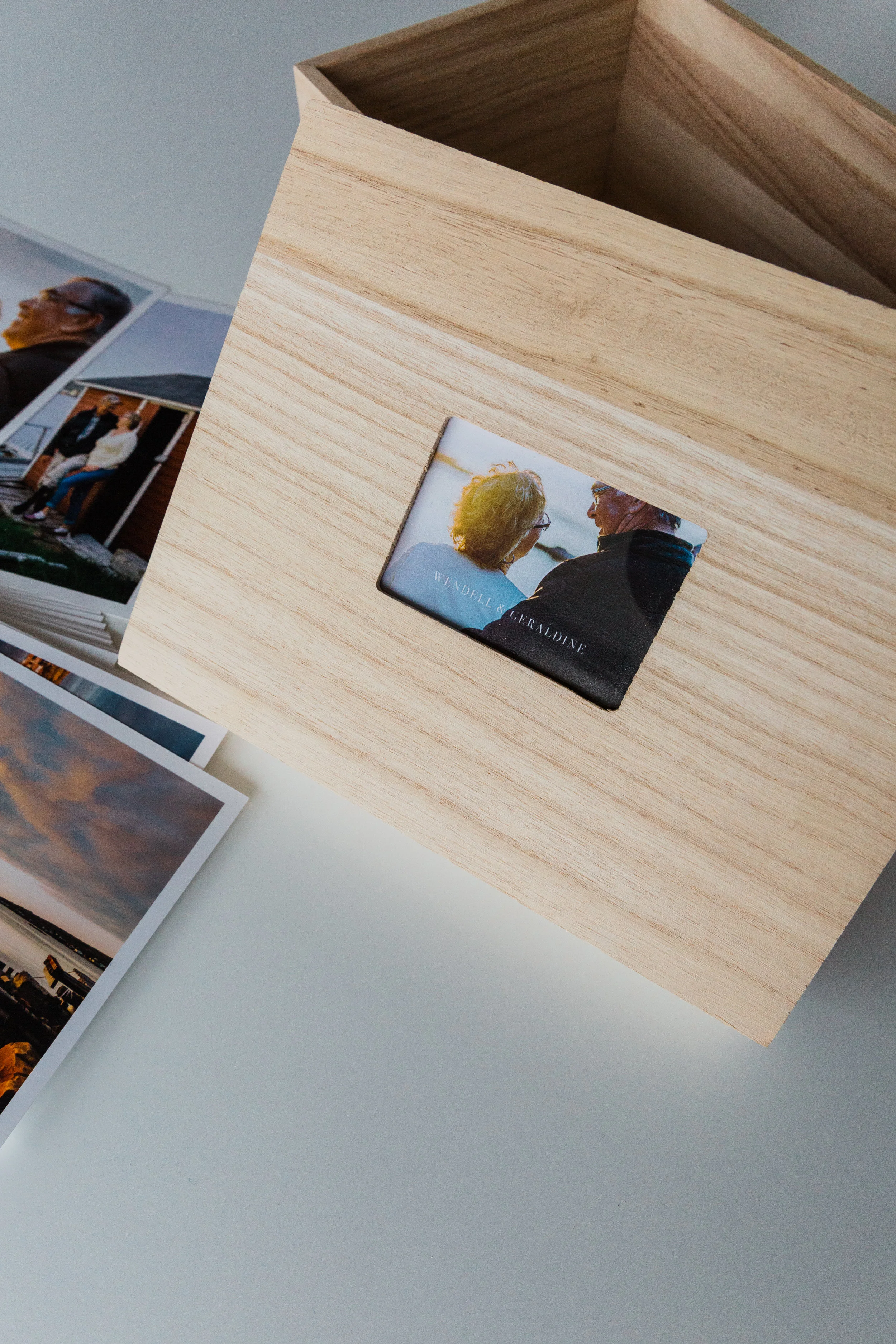 We printed our favourites and shipped a special package to Wendell & Geraldine for them to cherish.