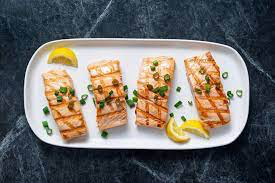 Grilled Salmon with Sea Salt &amp; Cracked Black Pepper