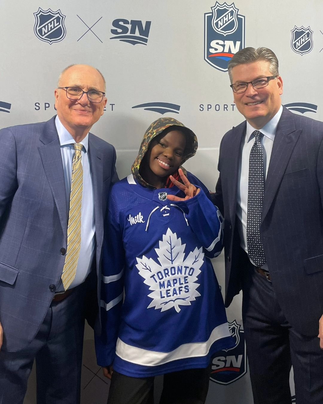 🎉 Hockey 4 Youth would like to wish the @MapleLeafs the best of luck as they kick off their 2023-24 Stanley Cup playoff campaign this weekend in Boston! 

Over the past month, Hockey 4 Youth participants have been invited to Scotiabank Arena to chee
