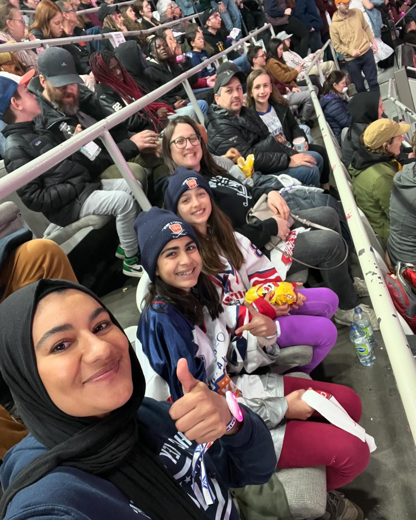 We celebrated the end of our hockey season in #Montr&eacute;al attending the @pwhl_montreal vs @pwhl_toronto game at the Bell Centre on Saturday!! 🙌🏽🥳

HERstory was made with a record-breaking sellout crowd!! What an experience!! 

Hats off to our