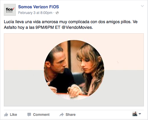 Copy Translation: Lucia leads a very complicated love life with 2 thief friends. Watch Asfalto, tonight at 9PM/6PM ET. VIENDOMOVIES