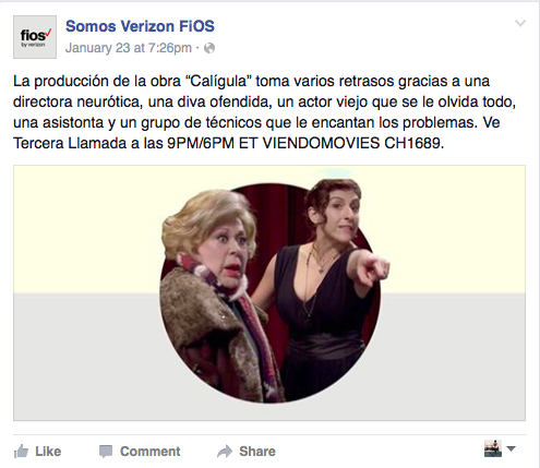 Copy Translation: The production of the play "Caligula' will have some serious delays thanks to a neurotic director, an offended diva, an old actor that forgets his lines, a dumb assistant and a group of technicians that love problems. Watch Tercera