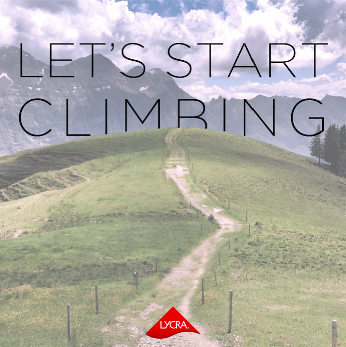 Set your goals and don’t stop until you reach the top! Whether it’s running, climbing or hiking, activewear powered by LYCRA® fiber gives you the support you need to help get you there. #LYCRAMovesYou #SetGoals #Climb
