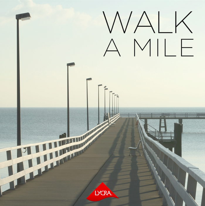 Take some time to walk, bike, run or swim a mile today! No matter which activity you choose, activewear made with LYCRA® fiber offers a long-lasting shape and fit to help you stay comfortable while moving from here to there. #LYCRAMovesYou