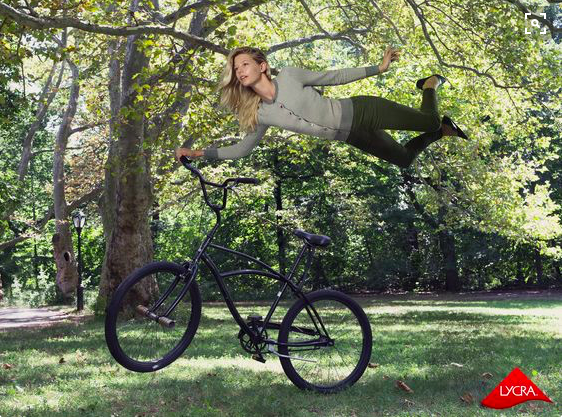 LYCRA® fiber moves you in ways you never thought possible. When you’re active on a daily basis, wear clothing that keeps up with all the ways you move. #LYCRAMovesYou #StayActive #move #EndlessPossibilities #bicycle