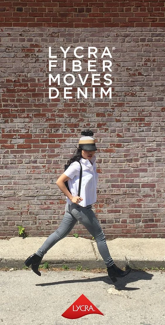 Seize the day and keep moving on point in jeans powered by LYCRA® fiber, an essential ingredient for ultimate flexibility, comfort, and fit. #LYCRAMovesYou #SeizeTheDay #move #motivation #denim #flexibilty #