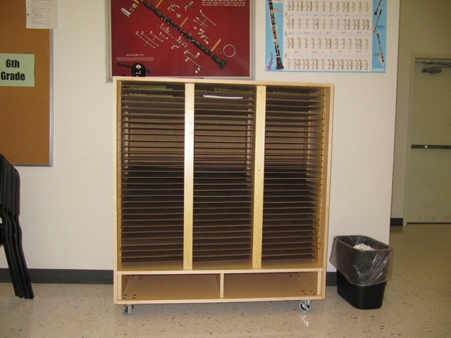 Diy Music Folder Cabinet The Beat